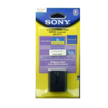 סוללה מקורית למצלמות סוני InfoLithium Sony Battery NP-FF70 סוללה מקורית למצלמות סוני InfoLithium Sony Battery NP-FF70