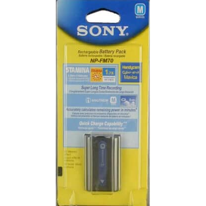 סוללה מקורית למצלמות סוני Sony Original Battery NP-FM70 סוללה מקורית למצלמות סוני Sony Original Battery NP-FM70