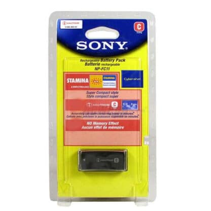 סוללה מקורית למצלמות סוני Sony Battery NP-FC11 סוללה מקורית למצלמות סוני Sony Battery NP-FC11