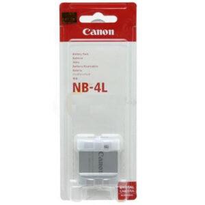 בטריה מקורית למצלמה דיגיטלית CANON מתאימה למצלמות קנון Canon  Battery NB-4L
