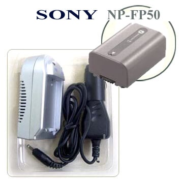 מטען סוללה למצלמות סוני Sony Rechargeable battery NP-FP50 מטען סוללה למצלמות סוני Sony Rechargeable battery NP-FP50