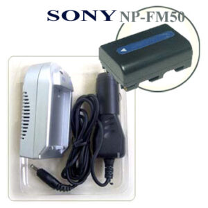 מטען סוללה למצלמות סוני Sony NP-FM50