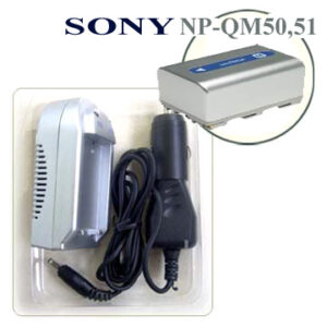 מטען סוללה למצלמות סוני Sony Rechargeable battery NP-QM51