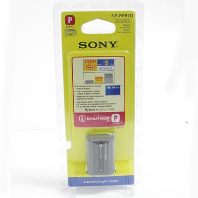 סוללה מקורית למצלמות סוני Sony Battery NP-FP91D סוללה מקורית למצלמות סוני Sony Battery NP-FP91D