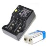 מטען 9V לסוללה פלוס סוללה 9V  MAXUSS 260mAh