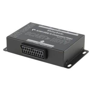 ממיר אות וידאו טרנסקודר SCART TO COMPONENT