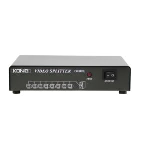 רכזת מיתוג 8XVGA להצגה בו זמנית על 8 מסכים שונים