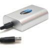 ממיר USB to DVIVGA לחיבור יציאה ממחשב לטלויזה (EZCAP)