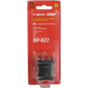 סוללה מקורית למצלמות קנון BP827 canon FS10,canon FS11,canon FS100,Canon FS200 , CANON Battery BP-827