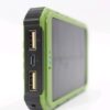 סוללה ניידת סולארית בהספק של 12000mAH למחשב טאבלט וסלולריים סמסונג, LG, אייפון ולכל מטרה