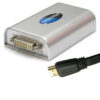 ממיר USB to HDMI לחיבור יציאה ממחשב לטלויזה (EZCAP)