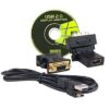 ממיר USB ל DVI/VGA/HDMI לחיבור מסכים חיצוניים כולל אודיו RCA ,ממחשב אחד,USB 2.0 Multi-Display Adapter External Video Card