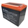 מצבר ג'ל 12V 55Ah מתאים לרכבים ממונעים 24V 48V  36V ולאנרגיה סולארית וכן לקורקינט ורכבים ממונעים