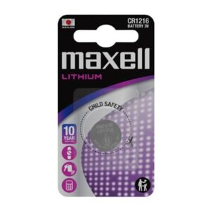 CR1216-Maxell-סוללה