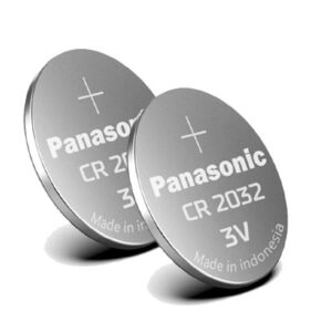זוג סוללת כפתור 3V CR2032 ליתיום תוצרת פנסוניק