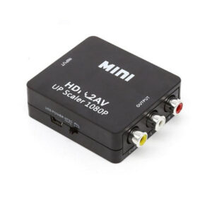 ממיר טרנסקודר HDMI to RCA composite scaler,HDMI לטלויזה ממיר כבלים YES הוט  לחיבור  מ HDMI ל RCA/Composite