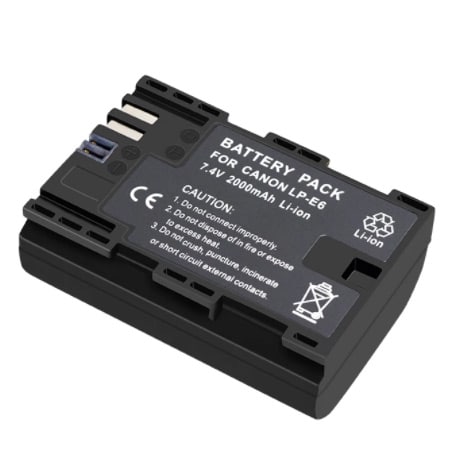 סוללה למצלמה חליפית קנוןLPE6 Canon Battery LP-E6