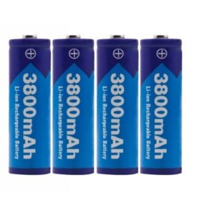 רביעית סוללות ליתיום נטענות 2800mAh 3.7 14500 AA