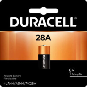 סוללת אלקליין לשלט ומוצרי אלקטרוניקה שונים 28A DURACELL 6V אלקליין