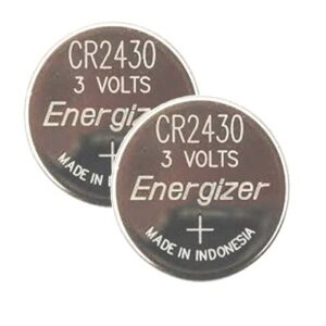 זוג סוללות כפתור ליתיום CR2430 אנרג'ייזר
