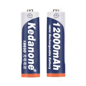 זוג סוללות ליתיום 18650 בהספק עצום 3500mAh מבית Kedanone שתי יחידות