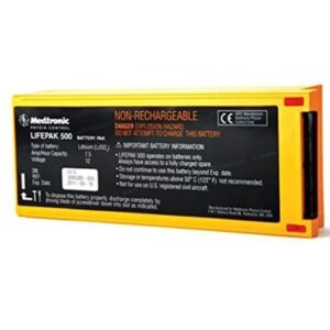 סוללה מקורית לדפיברילטור LIFEPAK 500 Medtronic