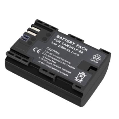 סוללה למצלמה חליפית קנוןLPE6 Canon Battery LP-E6