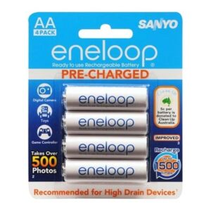 סוללה Sanyo AA Rechargeable 2500mAh 4pck