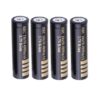 זוג סוללות ליתיום נטענות Ultra Black Edition בהספק BRC18650 3000mAh