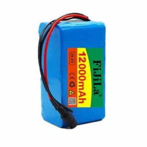 סוללת ליתיום 12AH לכל מטרה 12000mAh 24V כולל BMS