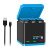 מטען מקורי לסוללות מצלמת גו פרו סדרות GoPro Hero 9 10
