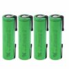 ארבע סוללות ליתיום 18650 סוני עם תגית הלחמה US18650VTC5A 2800mAh