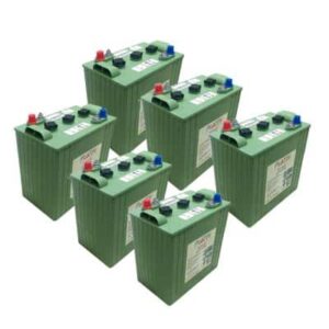 מצבר פריקה עמוקה 225Ah / 6V מבית פלטין לרכב תפעולי מלגזה ובמות הרמה 225Ah / 6V Deep Cycle Battery