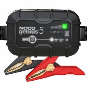 מטען מצברים Noco Genius5EU מבית נוקו האמריקאי בטכנולוגית UltraSafe Smart Charg