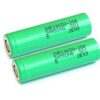 זוג סוללות ליתיום 18650 נטענות מבית סמסונג SAMSUNG IFR18650 25R