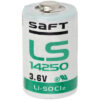 סוללת ליתיום טיוניל כלוריד LS14250 מבית 3.6V SAFT גודל 1/2 AA