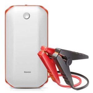 בוסטר התנעה באזוס Baseus 800A מצוין לרכבים היברידים ועד 3500סמ"ק בנזין 2000 דיזל