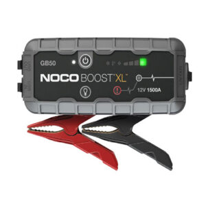 בוסטר התנעה מקצועי לרכב NOCO-GB50 לרכבי דיזל ובנזין עד נפח מנוע של עד 7000 סמק