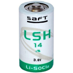 סוללת ליתיום טיוניל כלוריד מבית סאפט גודל SAFT LSH14 3.6V Thionyl chloride C
