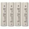 זוג סוללות ליתיום נטענות 18650 MOLICEL INR 18650 P26A Flat Head