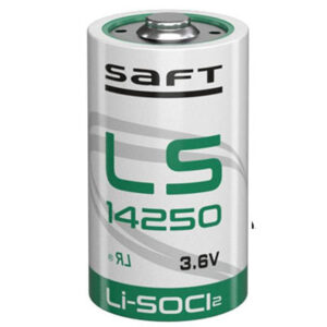 סוללת ליתיום טיוניל כלוריד מבית סאפט SAFT LS14250 3.6V Thionyl chloride
