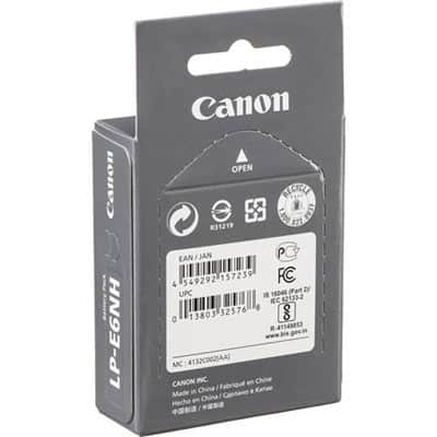 סוללה מקורית למצלמה קנון Canon Battery LP-E6NH למצלמות R5 R6