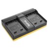 מטען כפול למצלמת סוני לסוללות סדרות FP FV FH Sony NP-FV50 NP-FV70 NP-FV100 מטען כפול למצלמת סוני לסוללות סדרות FP FV FH Sony NP-FV50 NP-FV70 NP-FV100