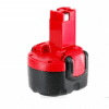 סוללת ליתיום נטענת 9.6v 3000mAh NI-MH בוש BH984 PSR GSR 9.6 BAT048 BPT1041 BAT100 BAT119 2 607 335 260