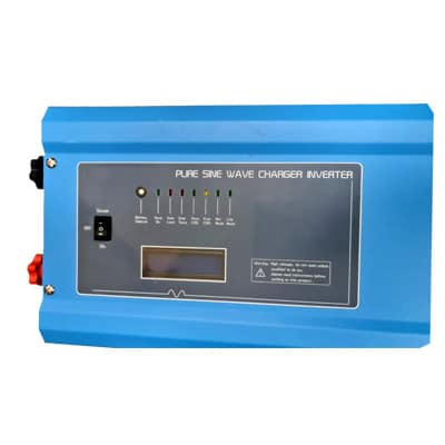 ממיר מתח לקרוואן 12V 3000W סינוס טהור כולל מטען מצברים Power inverter Of Grid with Charger