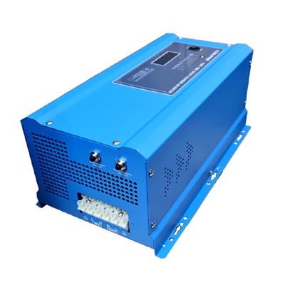 ממיר מתח לקרוואן 12V 3000W סינוס טהור כולל מטען מצברים Power inverter Of Grid with Charger