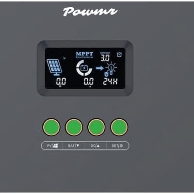 בקר טעינה סולארי 60A סדרת MPPT Power טעינה חכמה שלבית, מיועד למערכות סולריות ליעילות מקסימלית