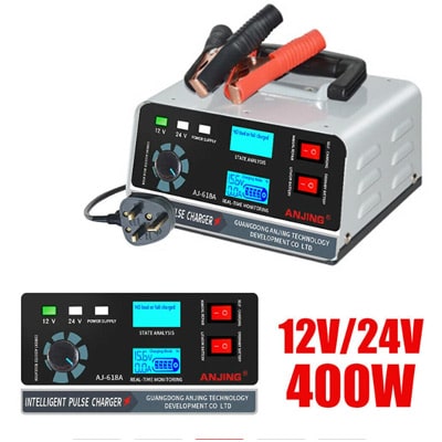 מטען חכם למצברים 12V וגם 24V מתאים לכל סוגי המצברים ג'ל ליתיום AGM וחומצה הספק 12V/30A 24V/15A מטען חכם למצברים 12V וגם 24V מתאים לכל סוגי המצברים ג'ל ליתיום AGM וחומצה הספק 12V/30A 24V/15A