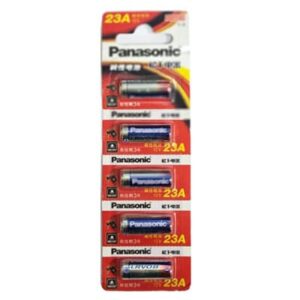 סוללות 23A מתח 12V חמישיית סוללות במחיר מבצע מבית פנסוניק העולמית