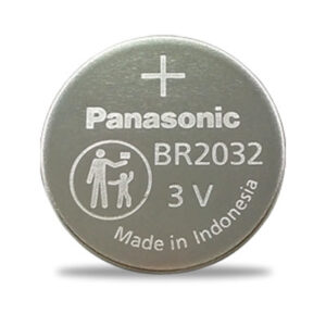 סוללת כפתור תעשייתית פנסוניק Panasonic Lithium BR2032 ליתיום מתח 3V